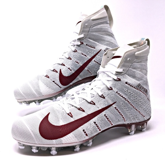 burgundy nike football cleats